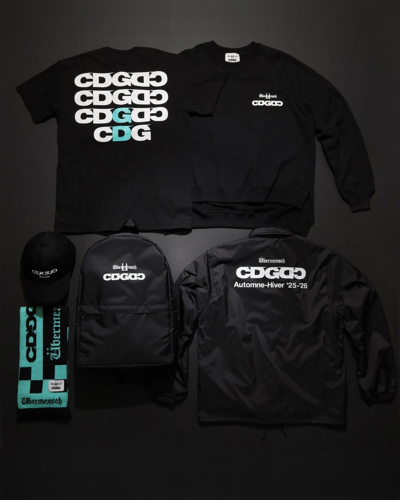 CDG×G-DRAGONコラボ - ワールドツアーロゴ入りコートやジャケット
