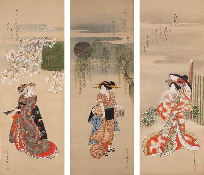 写真12/20｜「肉筆浮世絵－美の競艶」展が上野の森美術館で開催