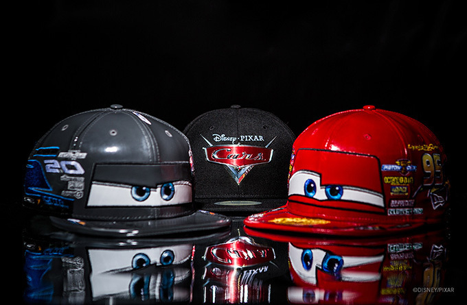 ニューエラ×映画『カーズ』のコラボキャップ、マックィーンや
