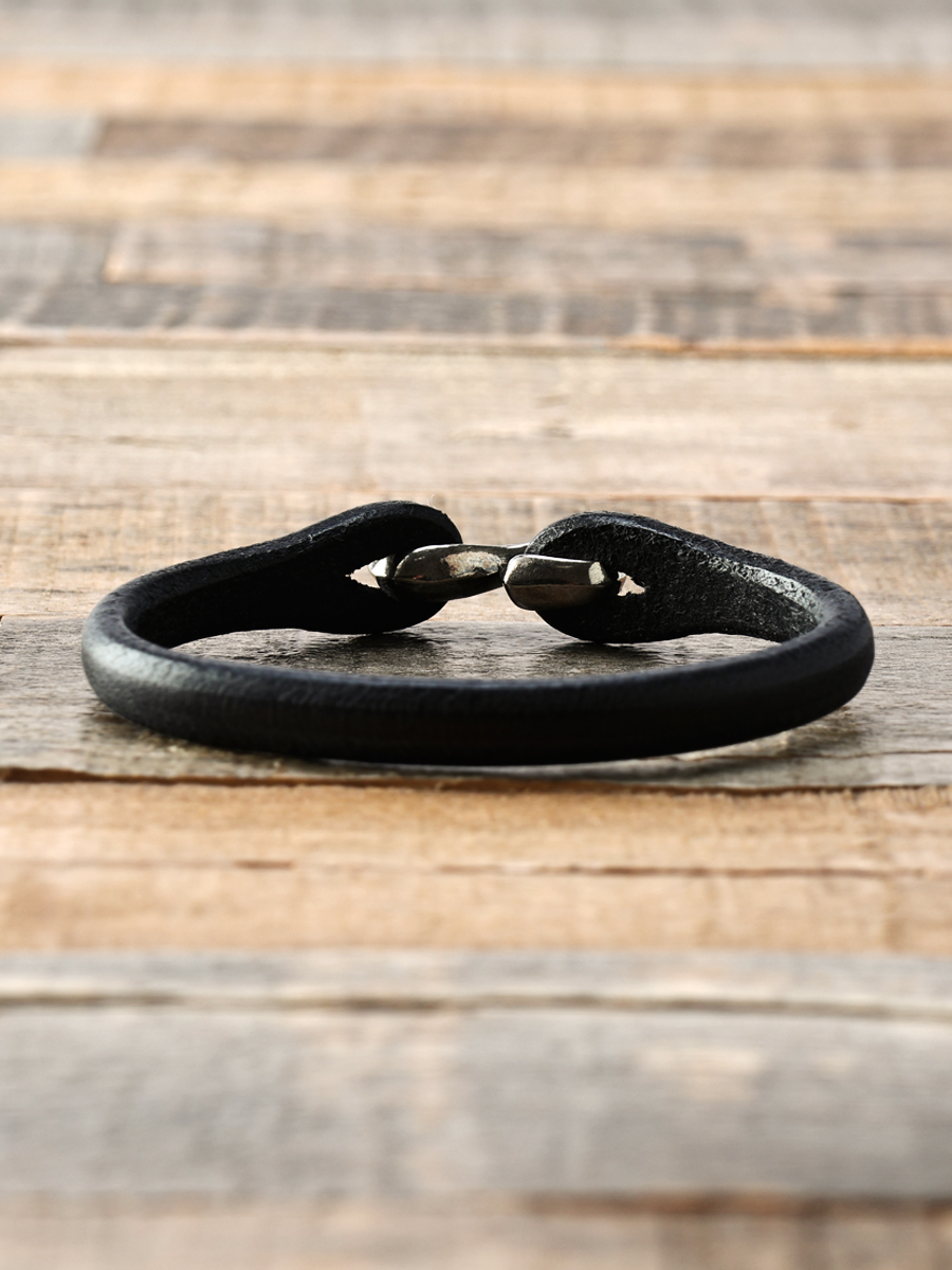 レザーブレスレット シングル FN-AK4-6 | THE FLAT HEAD