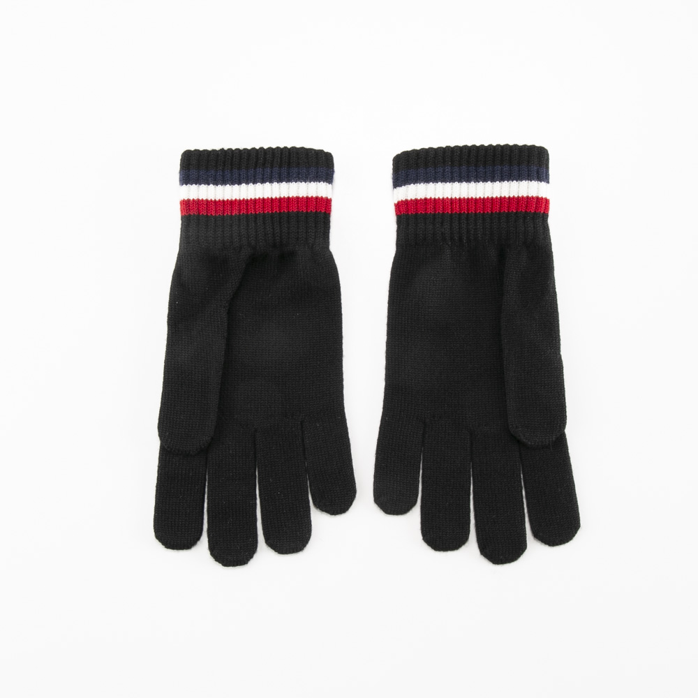 モンクレール MONCLER 手袋 手首トリコロールライン ウールグローブ