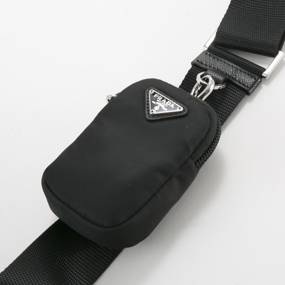 WEB限定価格】プラダ PRADA ReNylon 前ポケット付き ファスナー