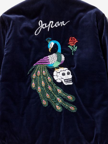 RADIALL ラディアル 通販 18AW スーベニアジャケット PEAFOWL -Navy-