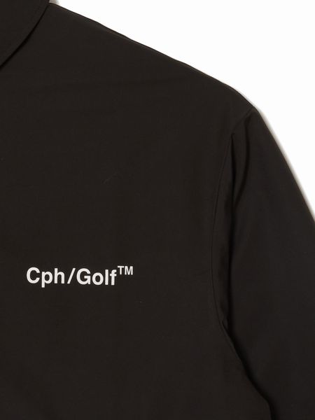 Captains Helm Golf / Cph/Golf™️ZIPPER COACH JKT -Black-