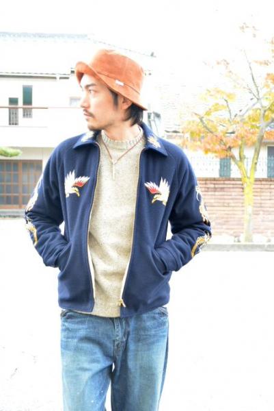 COOTIE Souvenir Work Jacket スーベニアジャケット 【Navy】 クーティ