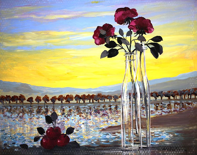 湖の夕暮れ』ミッシェル・アンリ | 絵画・アート販売 ギャラリー