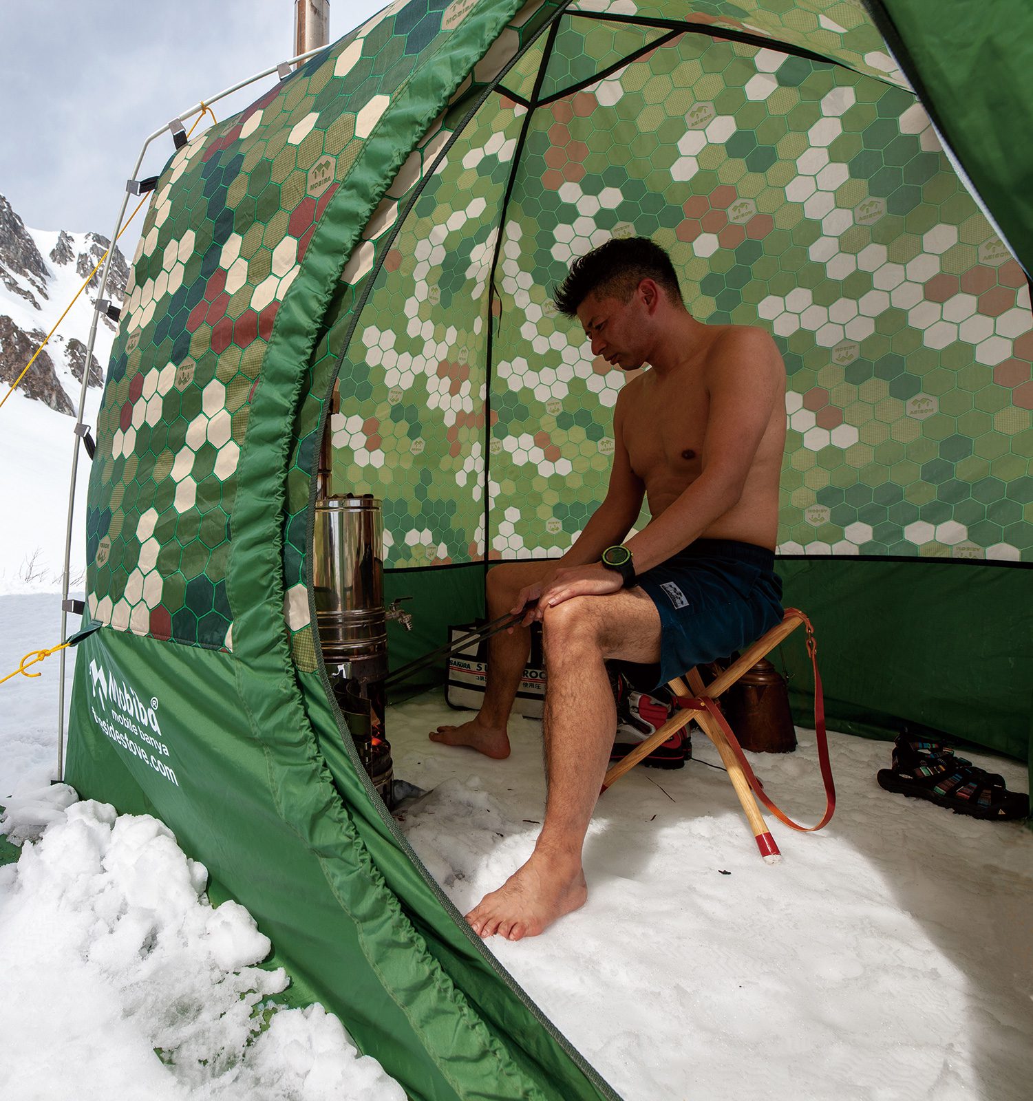 バックパックサウナ RB170M｜製品を見る｜薪⽕の総合商社 ファイヤーサイド