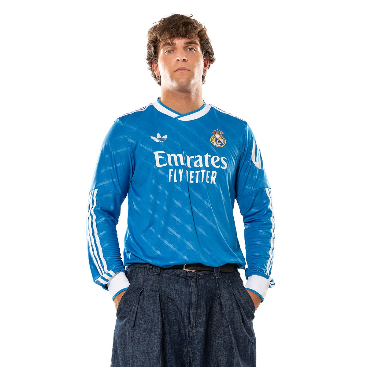 Jersey adidas Real Madrid 2025-2026 Long Sleeve Third Bluebird