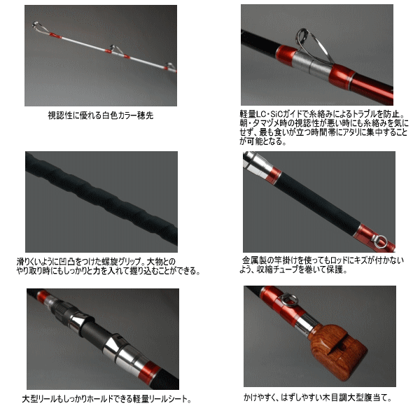 ≪新商品！≫ ダイワ 幻覇王 別誂 ホワイトキング 543・Q