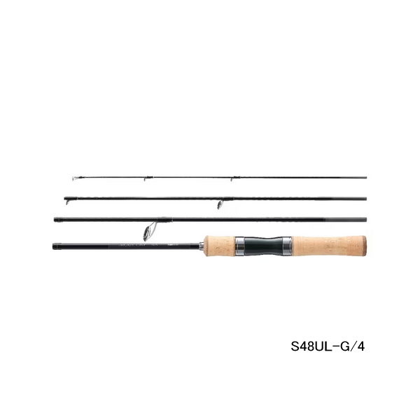 ≪'24年1月新商品！≫ シマノ '24 トラウトワン NS S48UL-G/4 〔仕舞