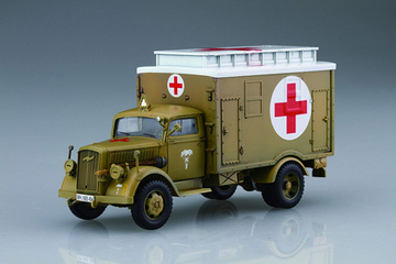 1/72 ML4 ドイツ軍 3tトラック(箱型救護車/燃料給油車)｜1/72