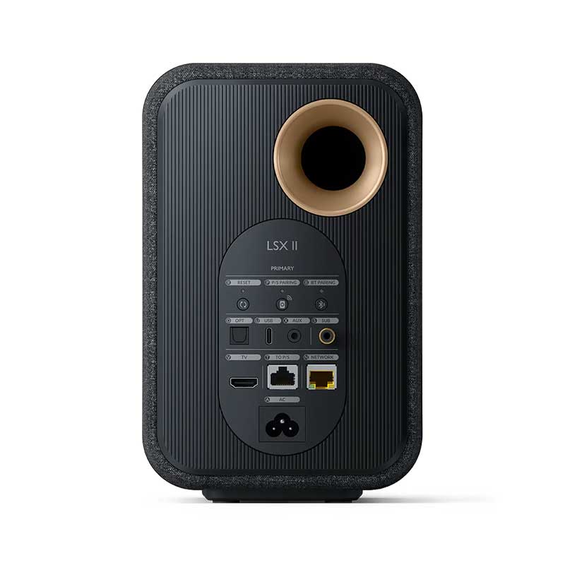 KEF LSX II/CARBON BLACK｜フジヤエービック