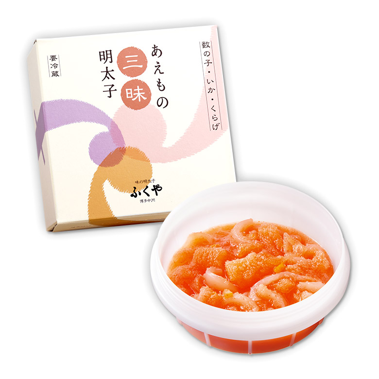 あえもの三昧明太子110g | 味の明太子ふくや