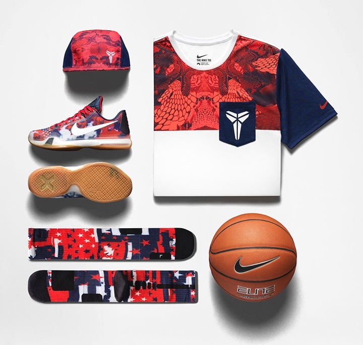 6/27発売！ナイキ コービー 10 USA インディペンデンス デイ (NIKE