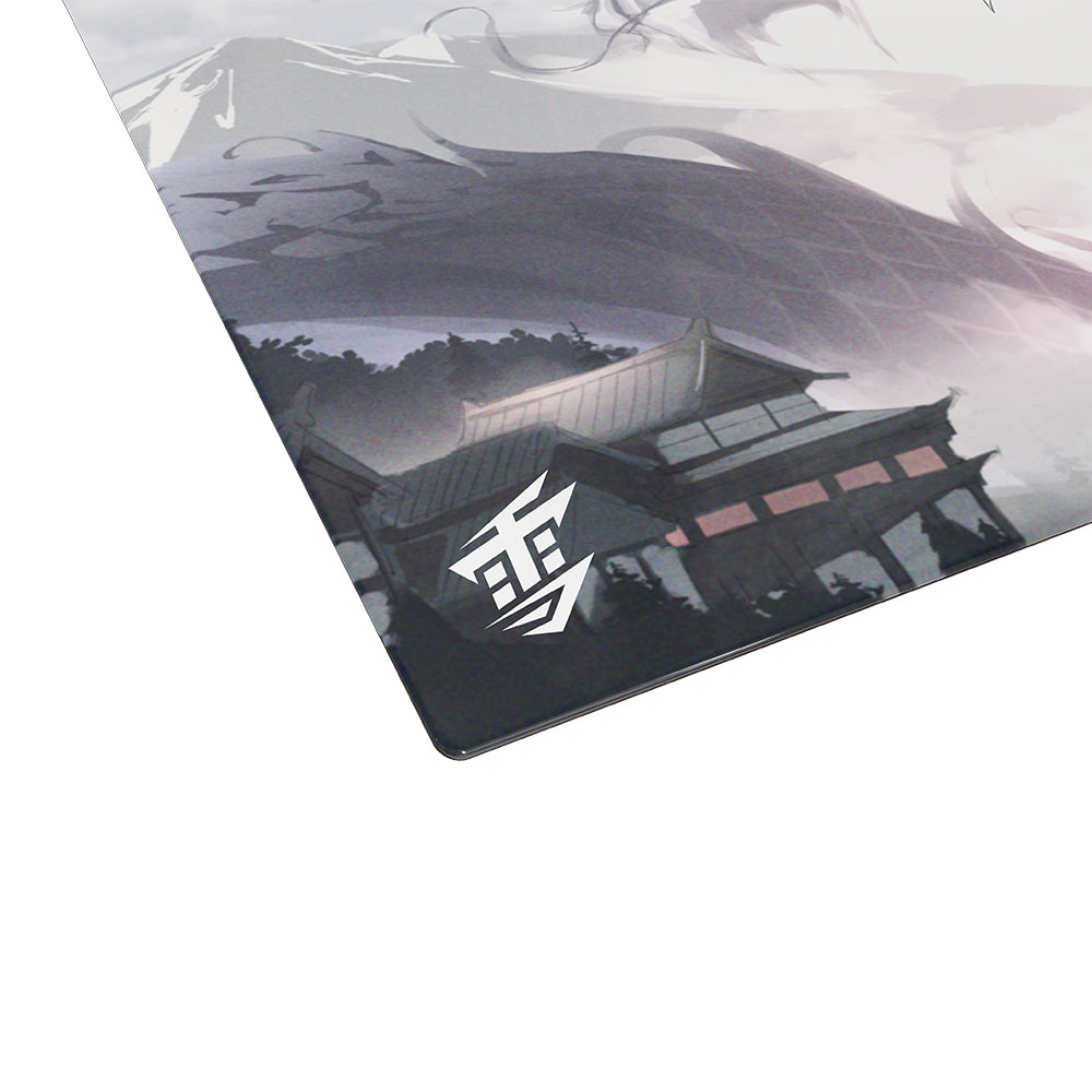 Yuki Aim(ユキエイム) ガラスマウスパッド Glass Mousepad Oni 2.0