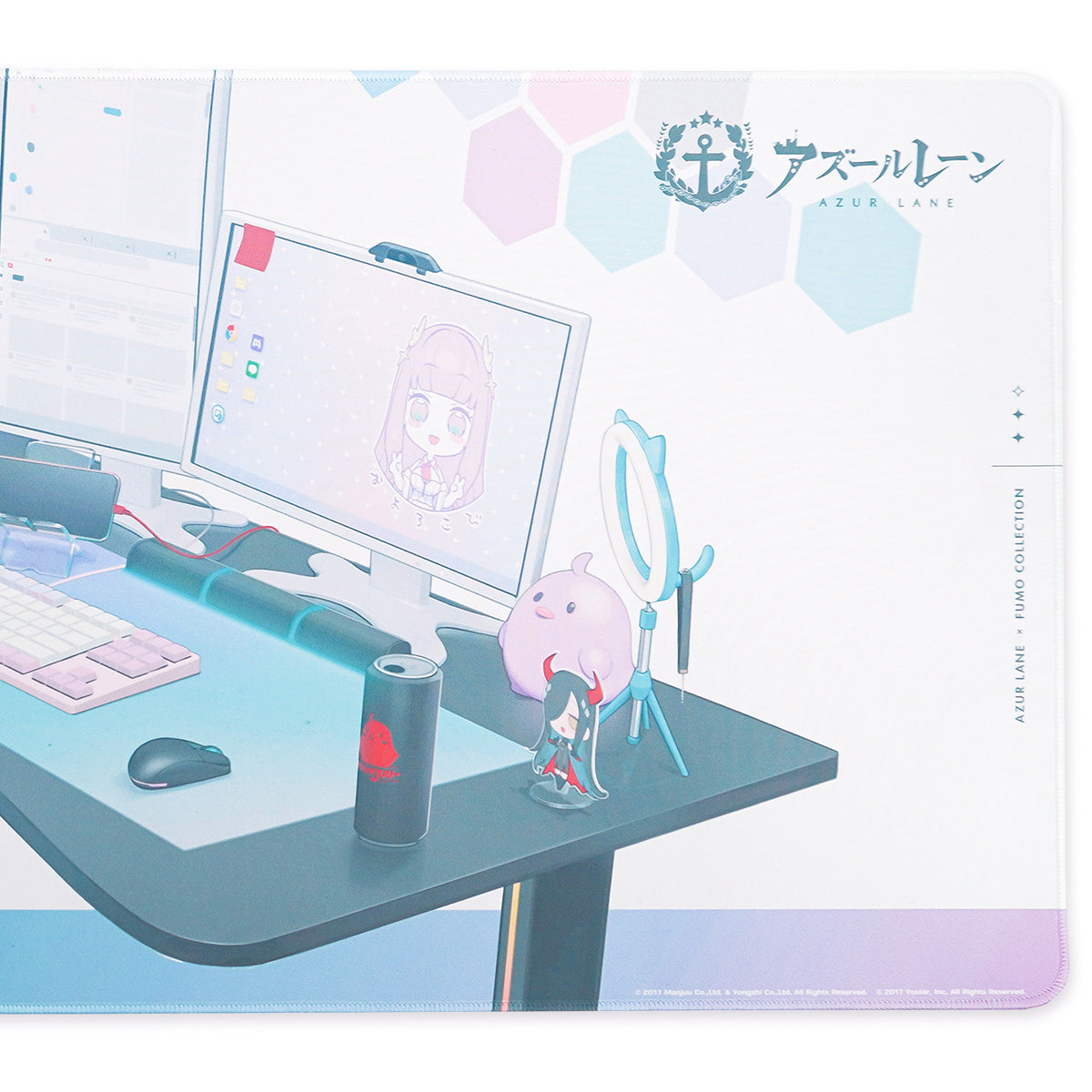 ふもコレ×アズールレーン マウスパッド ・フォン・フッテンモデル