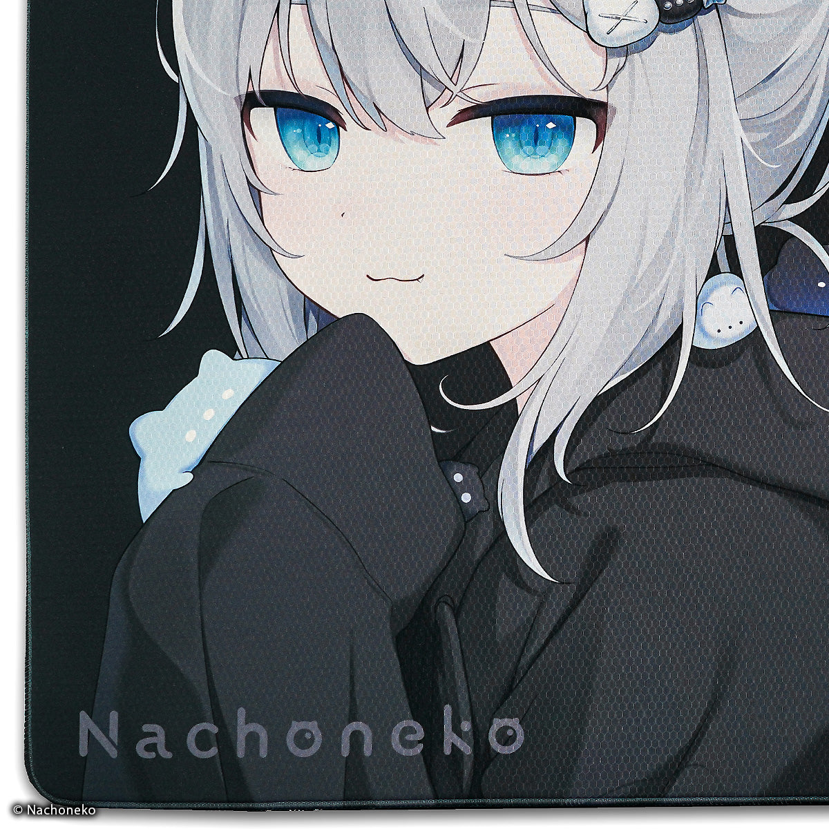 Nachoneko × ふもコレ ゲーミングマウスパッド Black (ベースモデル X