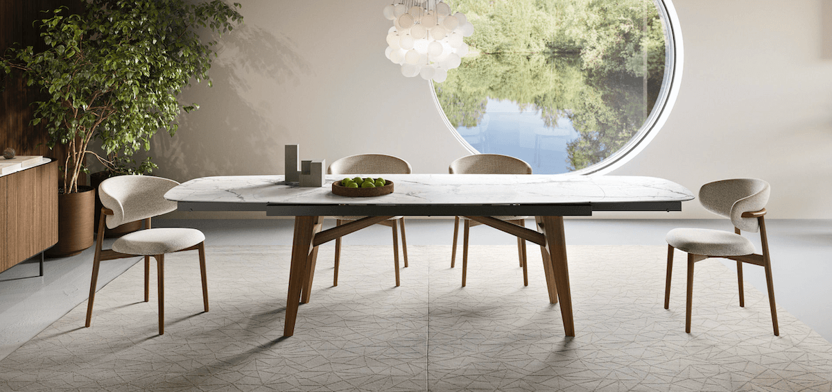 東海地区初！calligaris-カリガリスブランドの大型ダイニングテーブル