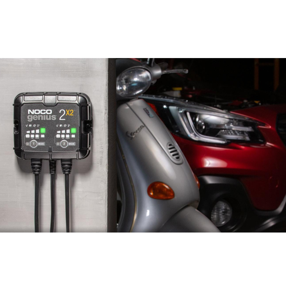 NOCO GENIUS2X2 6V/12V 40A Çoklu/2'Li Akıllı Akü Şarj ve Akü Bakım