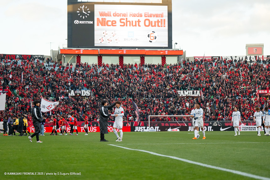 ゲーム記録・速報 - 2025 ／J1リーグ 第38節 vs.浦和レッズ | KAWASAKI