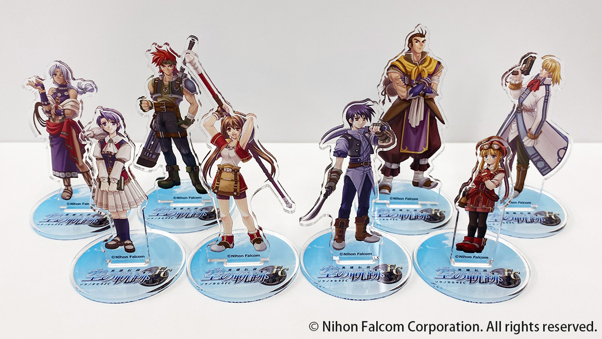 select×collect 英雄伝説 空の軌跡 オールスターアクリルスタンド 全