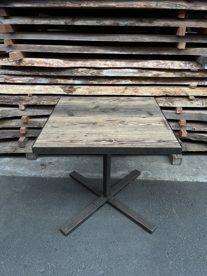 足場板 レトロカフェテーブル | 古材商品一覧 | 古材市場｜古民家の古