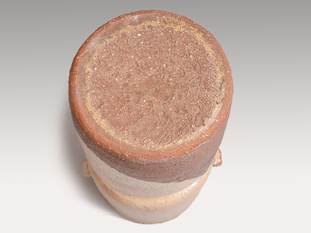 萩焼杵花入 十二代 田原陶兵衛(作) 共箱 | 古美術ささき