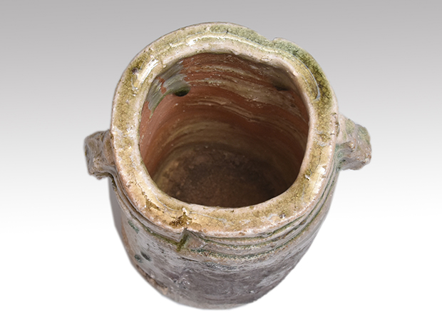 信楽花入 杉本貞光(作) 共箱 | 古美術ささき