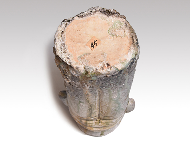 伊賀双耳花入 古谷道生（作）共箱 | 古美術ささき