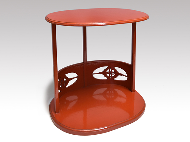 遠州好 朱塗 冠棚 | 古美術ささき