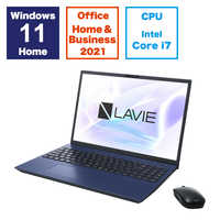 NEC ノートパソコン LAVIE [ 16型 / Win11 Home / Core i7 / メモリ