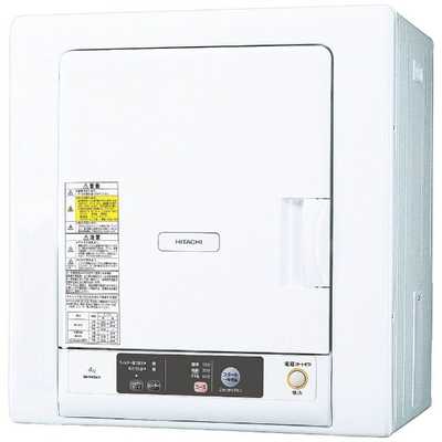 日立 HITACHI 衣類乾燥機[乾燥容量4.0kg] DE-N40WX-W の通販