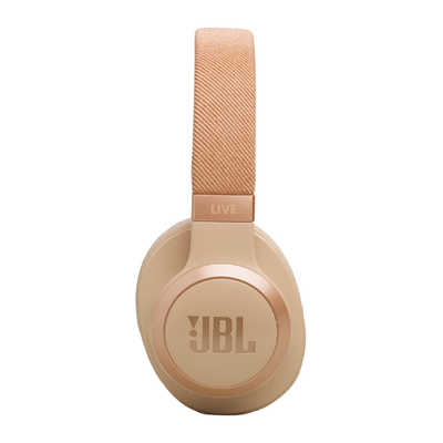 JBL ワイヤレスヘッドホン ノイズキャンセリング対応 サンドストーン