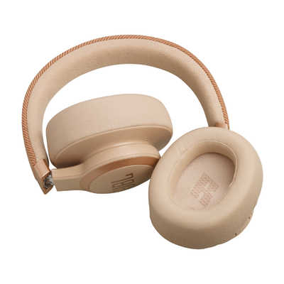 JBL ワイヤレスヘッドホン ノイズキャンセリング対応 サンドストーン