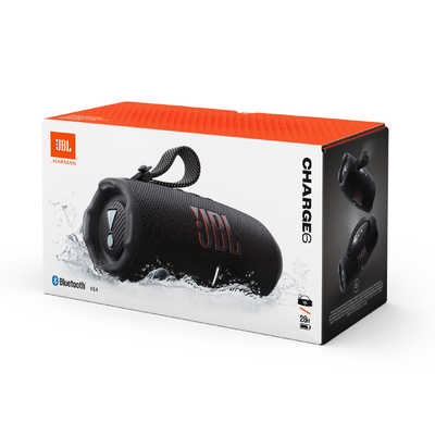 JBL ブルートゥーススピーカー ブラック JBL Charge 6 BLK [防水