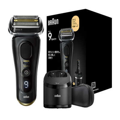 ブラウン BRAUN 電気シェーバー シリーズ9 Sport+ (洗浄機モデル/海外