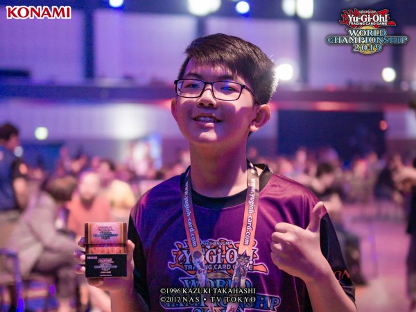 KOUKI KOSAKA CROWNED CHAMPION OF THE Yu-Gi-Oh! WORLD CHAMPIONSHIP