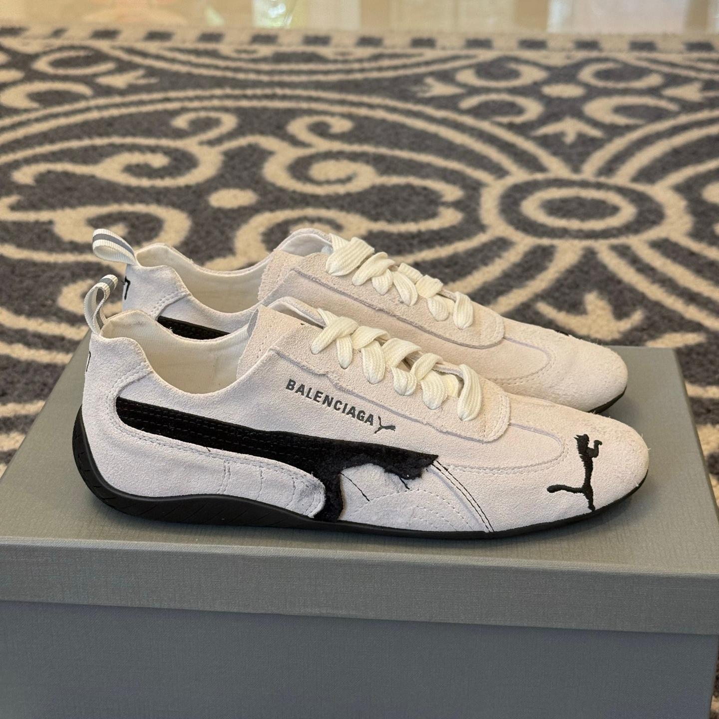 BALENCIAGA × PUMA スエード スピードキャット スニーカー スーパー