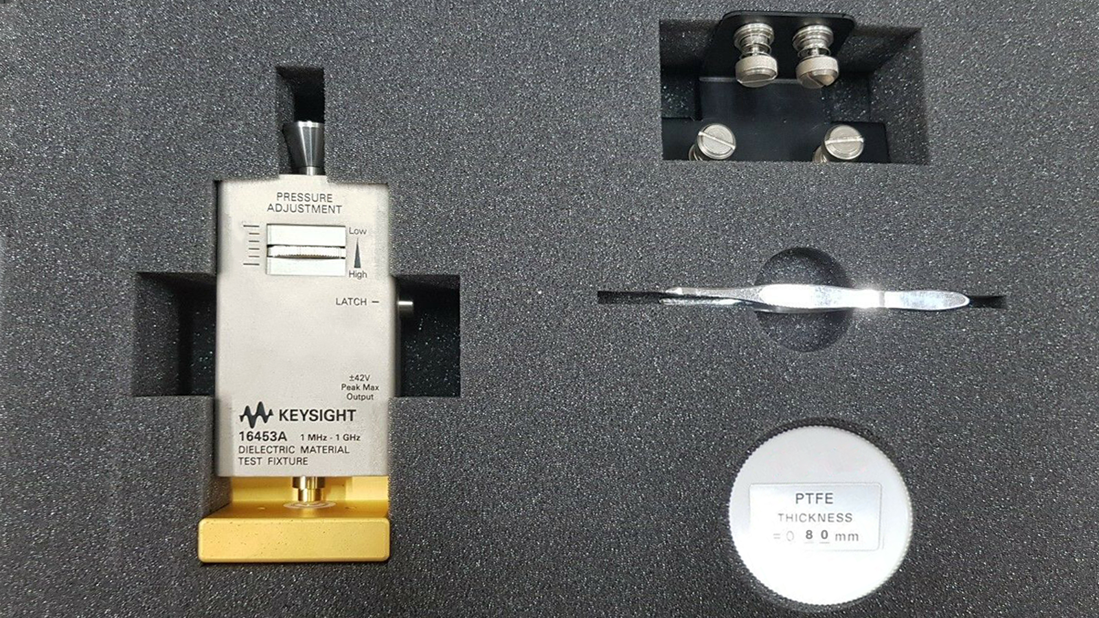 16453A 誘電材料テストフィクスチャ | キーサイト