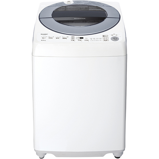 標準設置対応付】シャープ 全自動洗濯機 8kg シルバー系 ES-GV8E-S