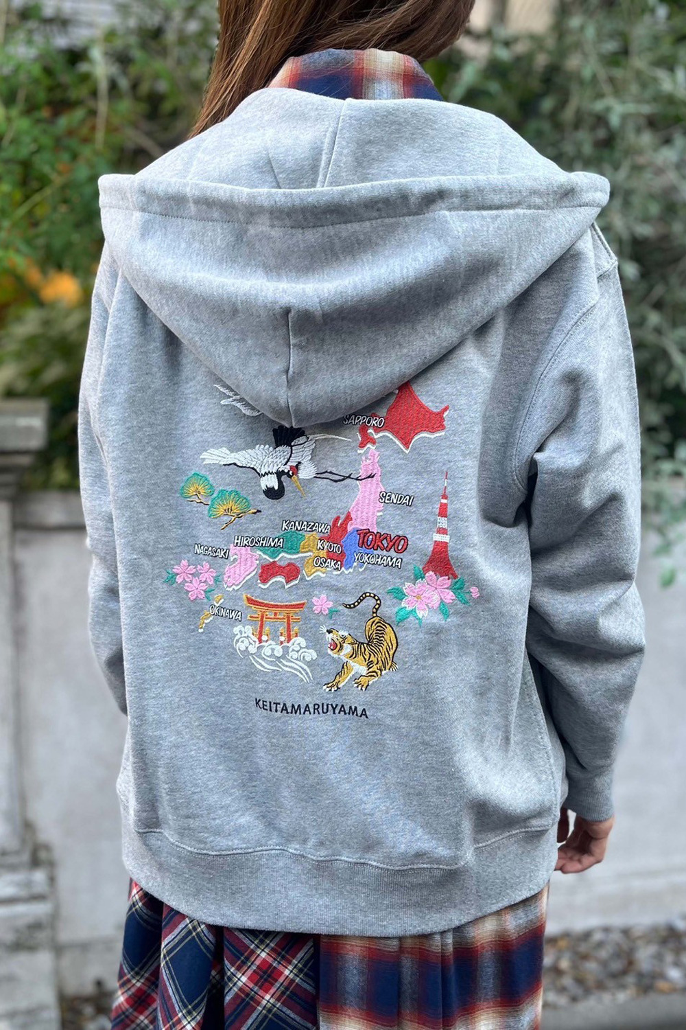 JAPAN Zip Up パーカー｜KEITAMARUYAMA OFFICIAL ONLINE STORE