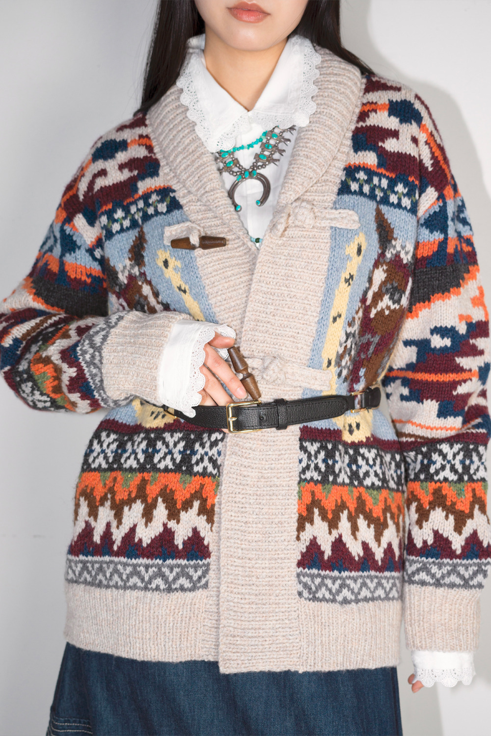 Cowichen Knit カーディガン｜KEITAMARUYAMA OFFICIAL ONLINE STORE