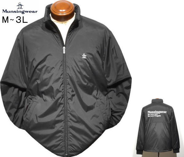 マンシングウェア 中綿入りブルゾン メンズ MG5FJK26M 手洗い可 撥水