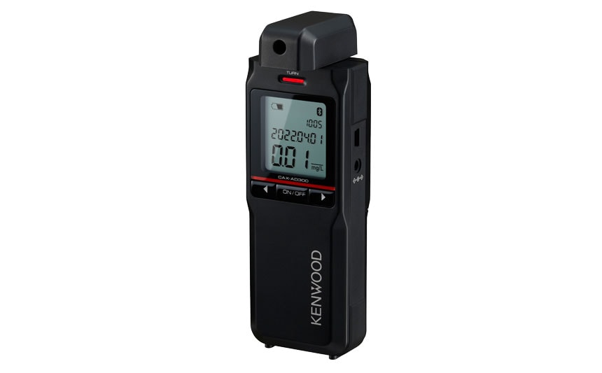 アルコール検知器（記録通信型）CAX-AD300 | KENWOOD アルコール検知器