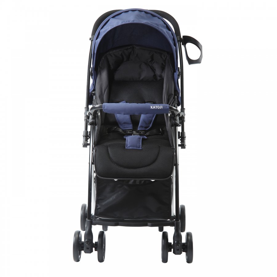 1ヶ月～3才まで乗れる両対面式ハイポジションベビーカー（ネイビー
