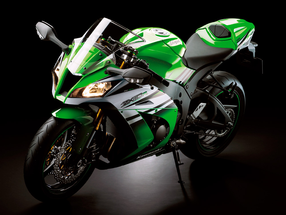 Ninja ZX-10R/ABS］2015年モデル発表。変更点はカラーリングのみ