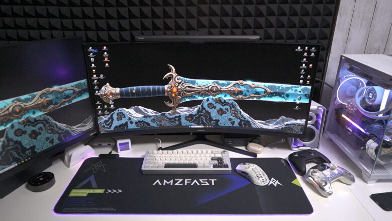 3万円台で240Hz!?】AMZFAST最新34インチ湾曲モニターAMZG34C5Q Pro