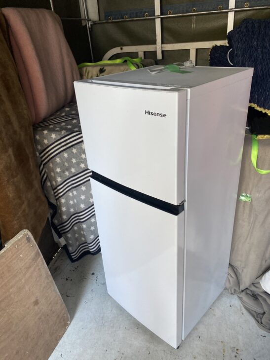 Hisense 2ドア冷蔵庫 HR-B12E2W 1月半ば発送※1週間後出品終了 HR