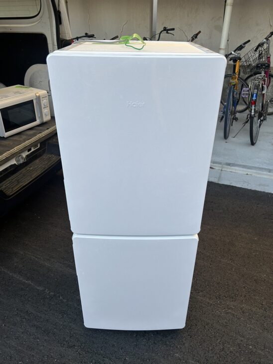 2024年製【美品】Haier 2ドア冷蔵庫 JR-NF148DK 仙台市で【高価買取