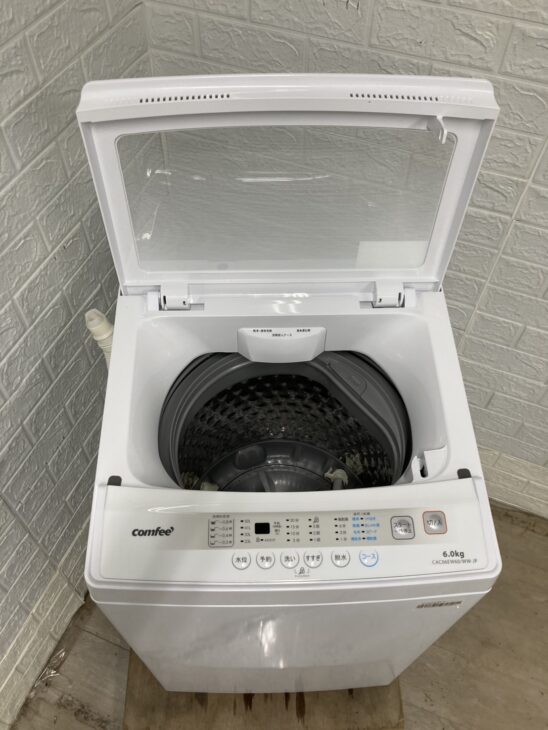 comfee（コンフィー）6.0キロ 洗濯機 CAC06EW60 2024年製（出張買取